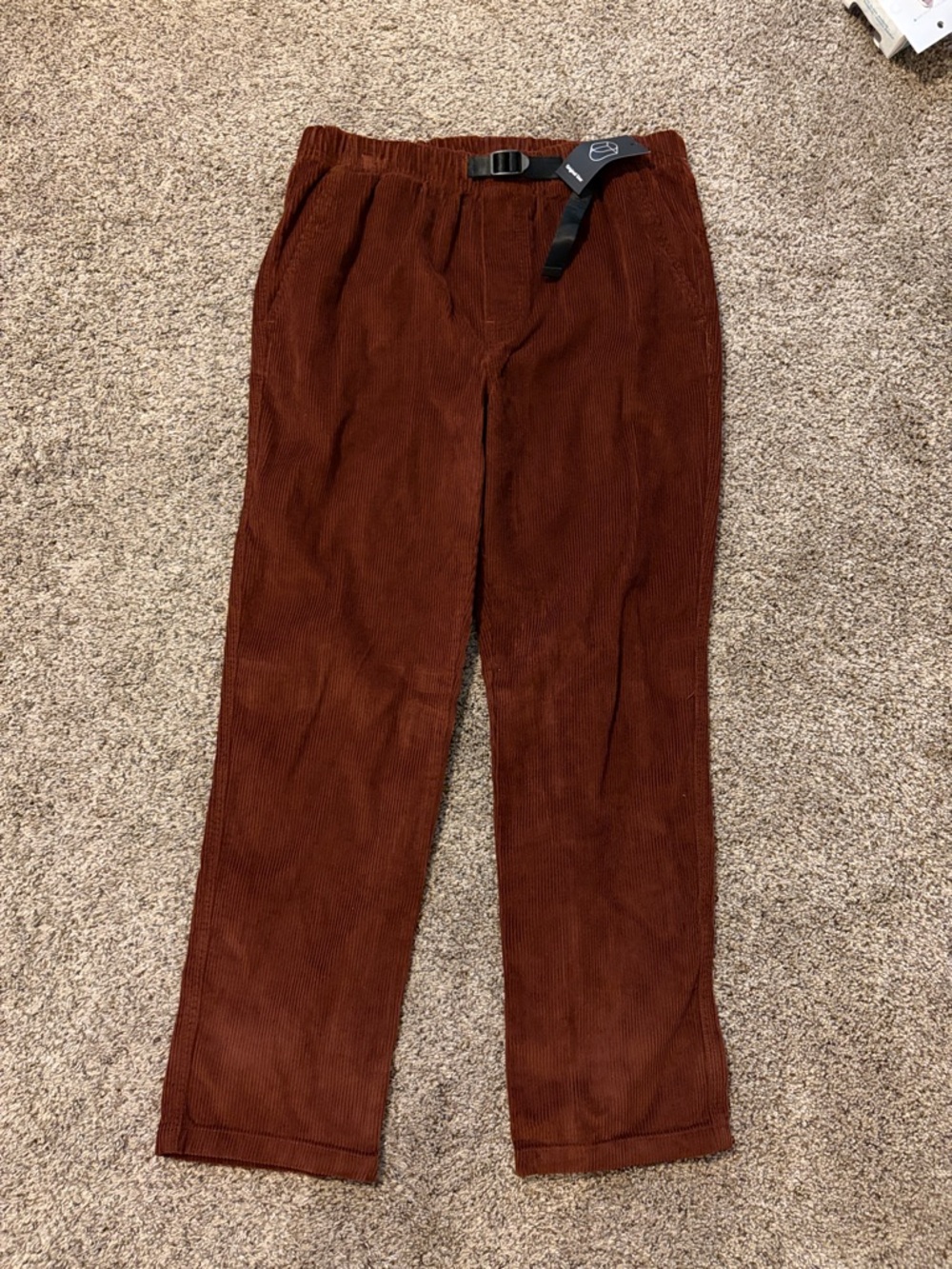 Original Use Men’s Corduroy Pants in Deep Rust